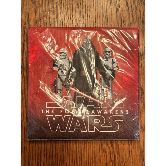 NEW Star Wars The Force Awakens Luncheon Napkins Birthday Party
Kylo Ren Sealed - Picture 2 of 7